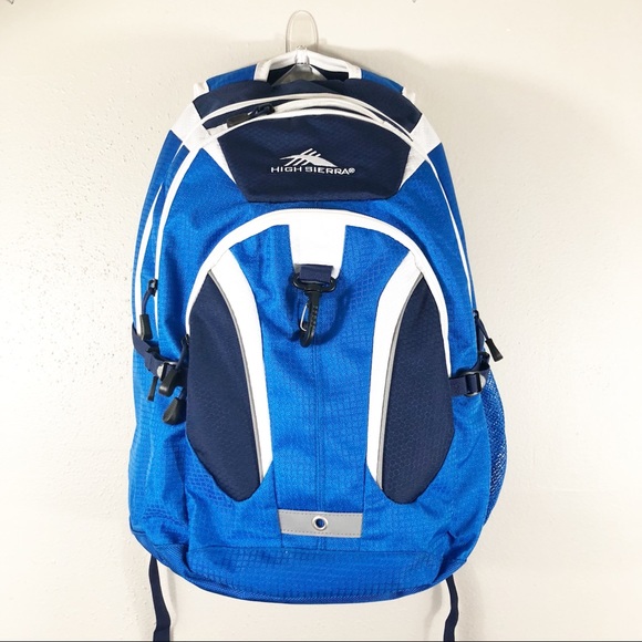 blue high sierra backpack